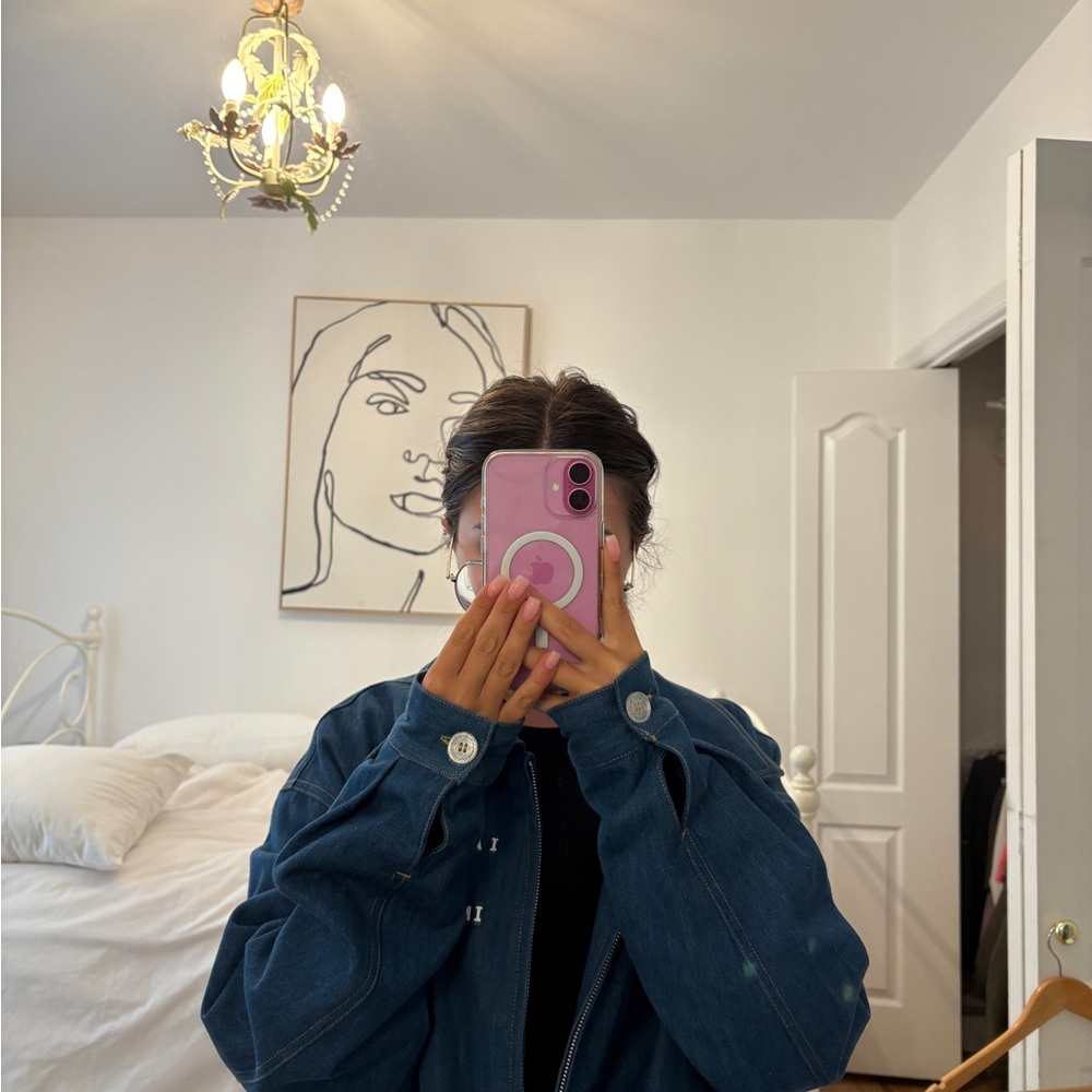 MY MUM MADE IT denim jacket - Picture 3 of 6